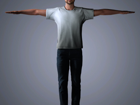 Dacre Montgomery Character 3D Model