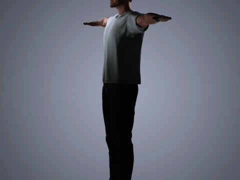 Dacre Montgomery Character 3D Model
