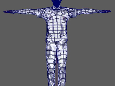 Dacre Montgomery Character 3D Model