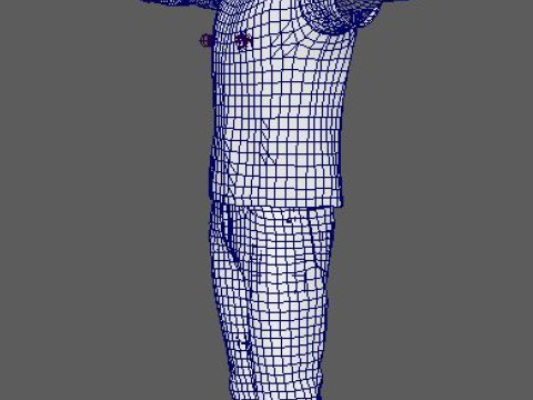 Dacre Montgomery Character 3D Model
