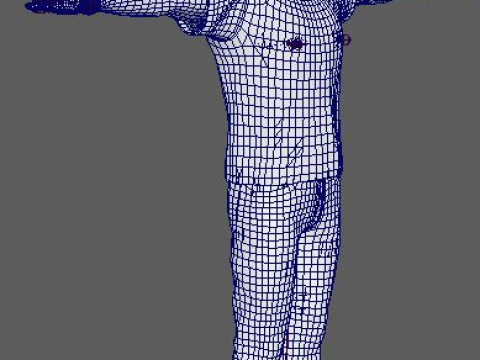 Dacre Montgomery Character 3D Model