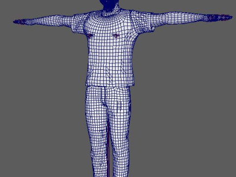 Dacre Montgomery Character 3D Model