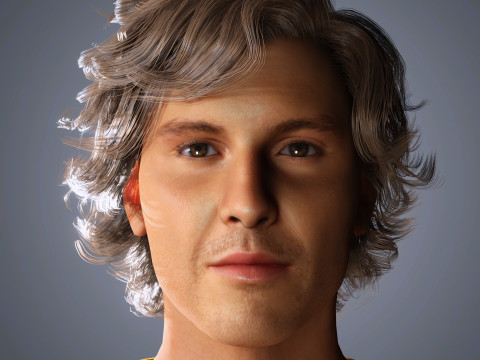 Shawn Mendes Character 3D मॉडल