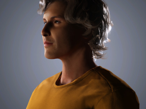 Shawn Mendes Character Modello 3D