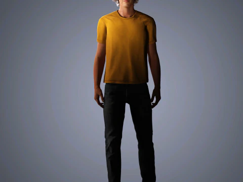 Shawn Mendes Character 3D Model