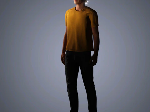 Shawn Mendes Character 3D Model