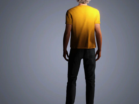 Shawn Mendes Character 3D Model