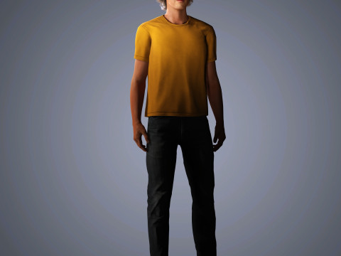 Shawn Mendes Character Modello 3D