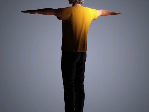 Shawn Mendes Character Modello 3D