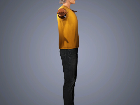 Shawn Mendes Character Modello 3D