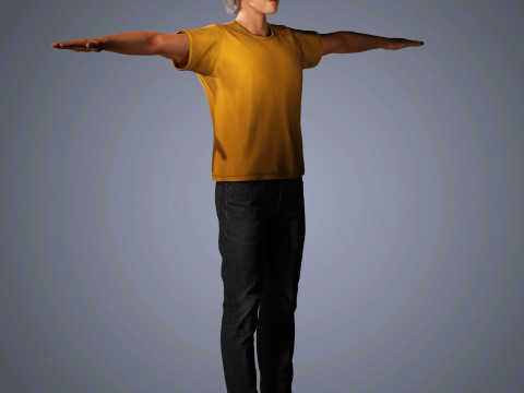 Shawn Mendes Character Modello 3D
