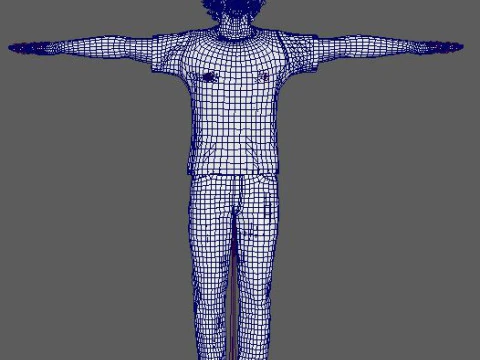 Shawn Mendes Character 3D Model
