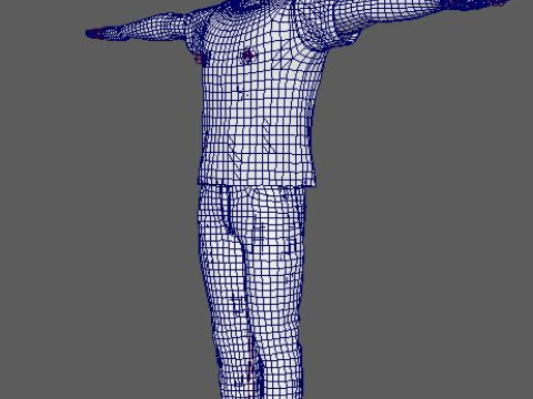 Shawn Mendes Character Modello 3D