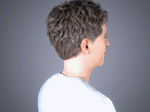Charlie Puth Character 3D Model