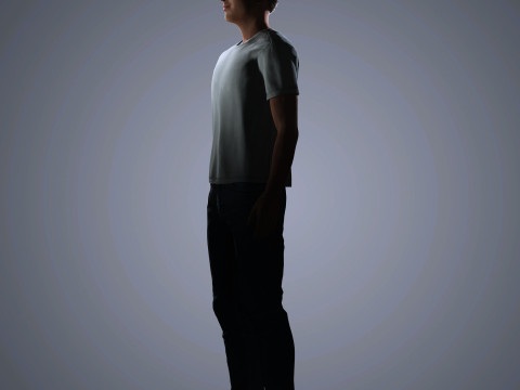 Charlie Puth Character 3D Model