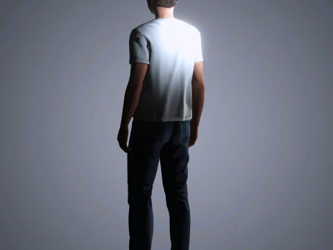 Charlie Puth Character 3D Model