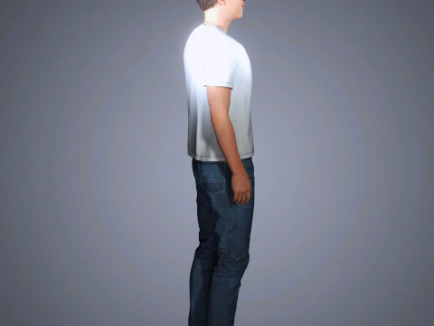 Charlie Puth Character 3D Model