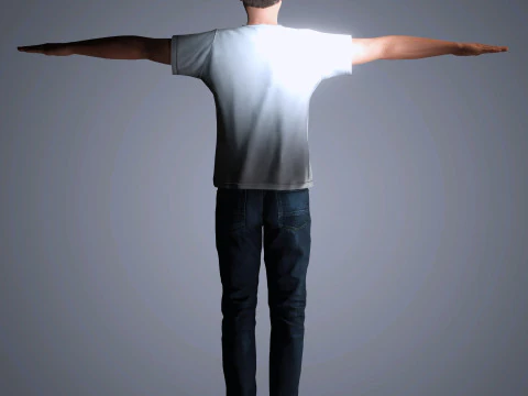 Charlie Puth Character 3D Model