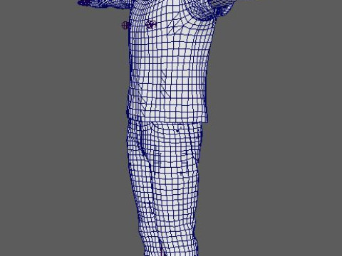 Charlie Puth Character 3D Model