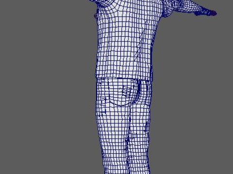 Charlie Puth Character 3D Model