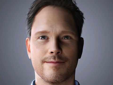 Chris Pratt Character 3Dモデル