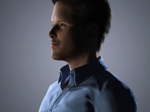 Chris Pratt Character 3D Model