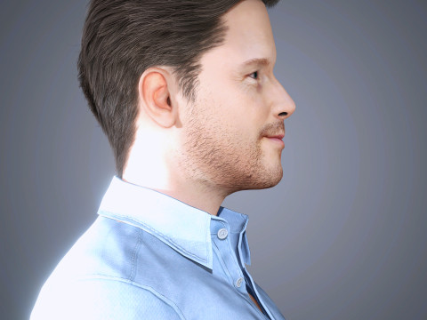 Chris Pratt Character 3D Model