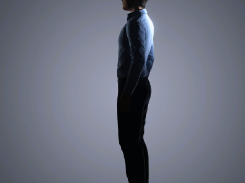 Chris Pratt Character 3D Model