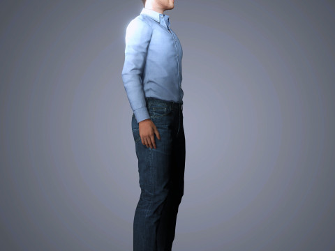 Chris Pratt Character 3D Model