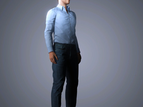 Chris Pratt Character 3D Model