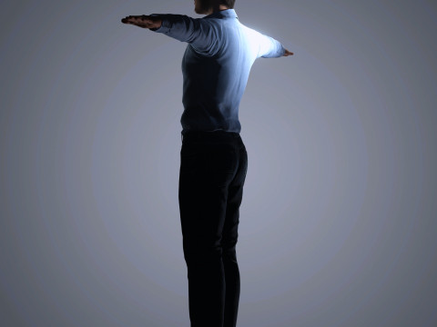 Chris Pratt Character 3D Model