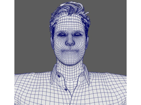 Chris Pratt Character 3D Model