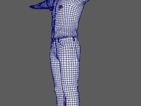 Chris Pratt Character 3D Model