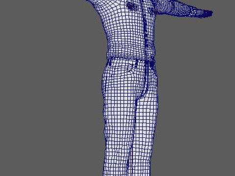 Chris Pratt Character 3D Model