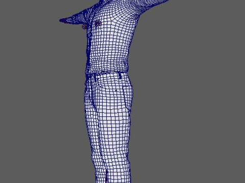 Chris Pratt Character 3D Model