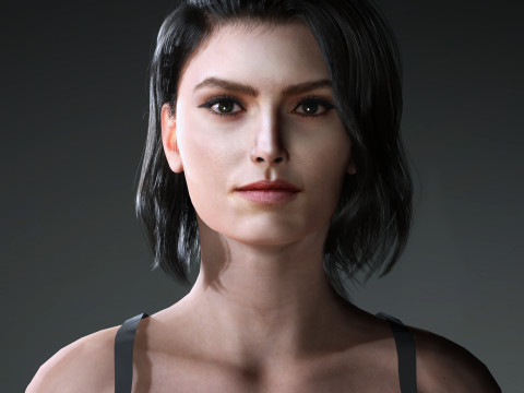 DaisyRidley Character Model 3D