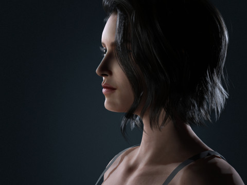 DaisyRidley Character Model 3D