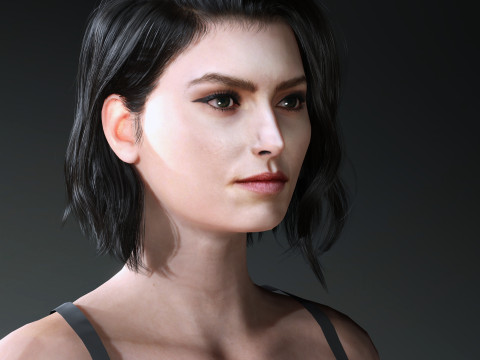DaisyRidley Character Model 3D