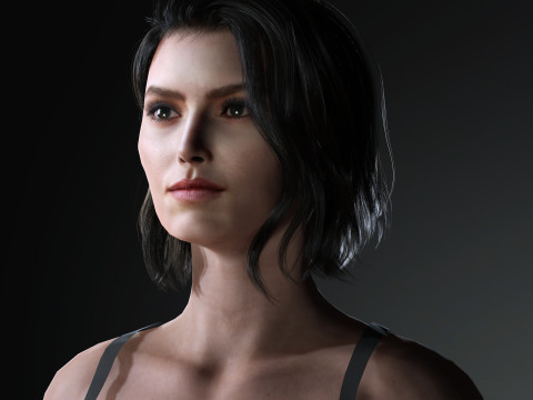 DaisyRidley Character Model 3D