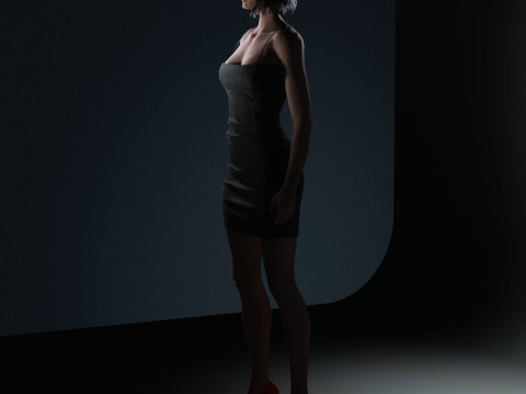 DaisyRidley Character Model 3D