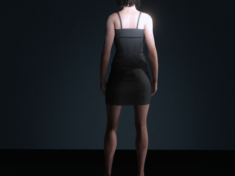 DaisyRidley Character Model 3D