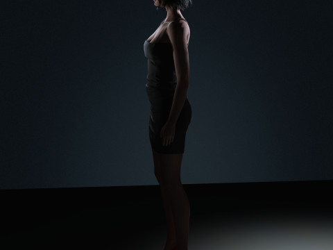DaisyRidley Character Model 3D