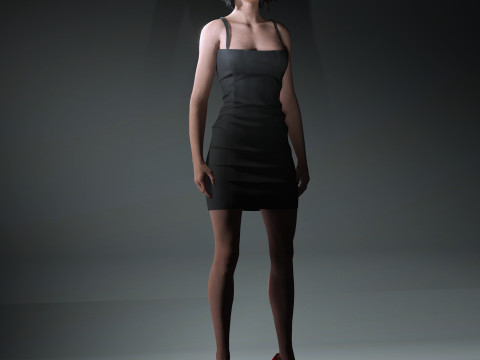 DaisyRidley Character Model 3D