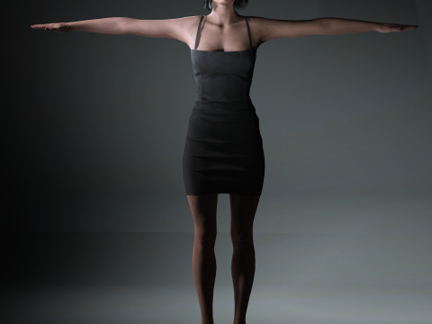 DaisyRidley Character Model 3D