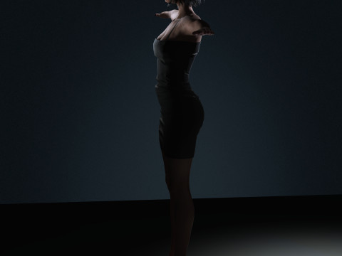 DaisyRidley Character Model 3D
