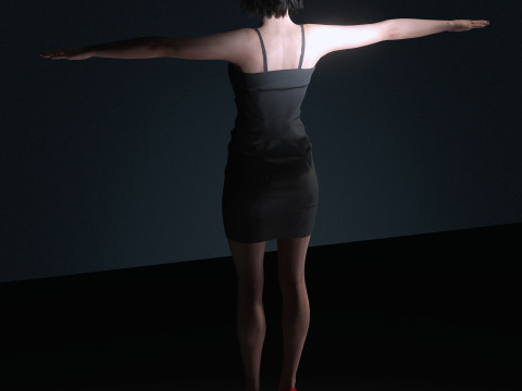 DaisyRidley Character Model 3D