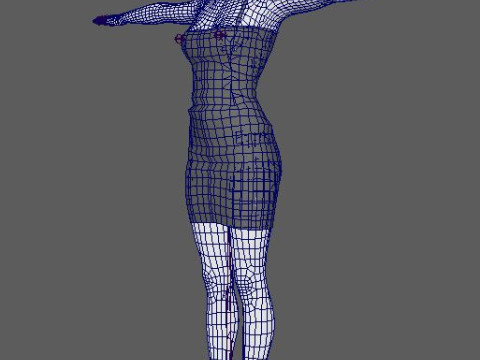 DaisyRidley Character Model 3D