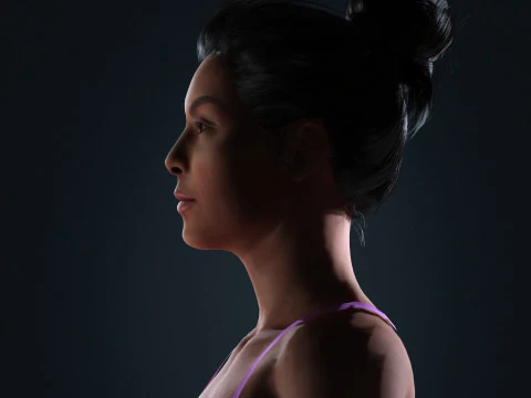 Georgina Rodriguez Character 3D Model