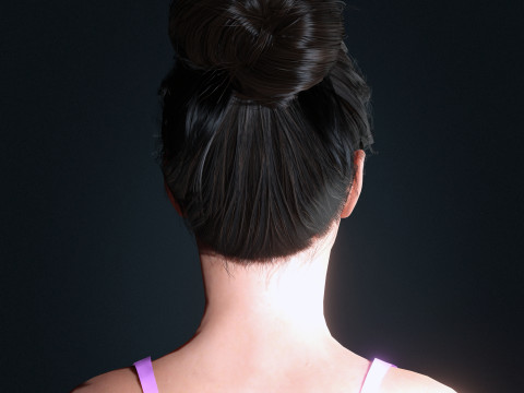 Georgina Rodriguez Character 3D-Modell