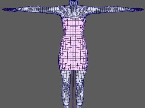 Georgina Rodriguez Character 3D Model